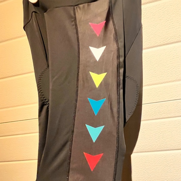 Beroy - Womens Large - Padded Bicycle Shorts - Black / Multi Colour - Picture 2 of 11